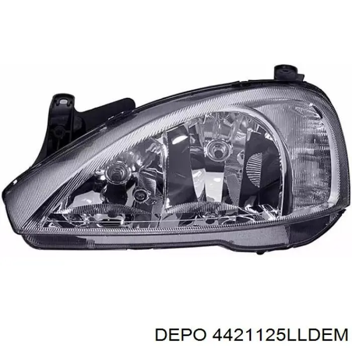 4421125LLDEM Depo/Loro/Abakus Reflektor lewy