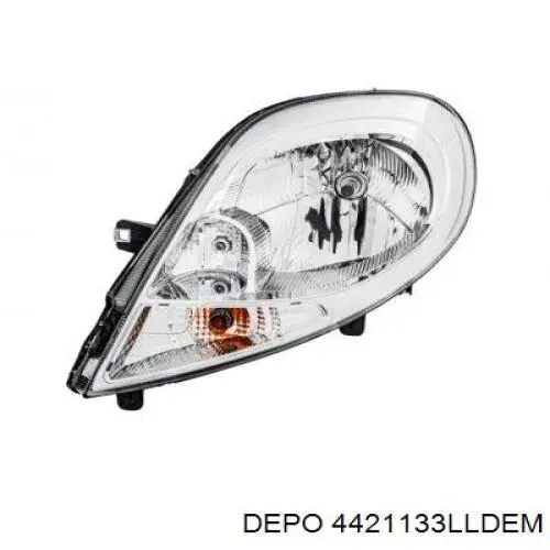 Do koszyka 4421133LLDEM Depo/Loro/Abakus Reflektor lewy