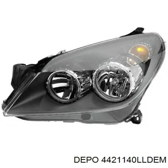 4421140LLDEM Depo/Loro/Abakus Reflektor lewy
