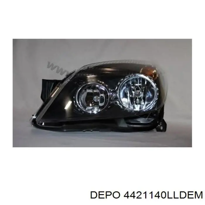 Reflektor lewy Depo/Loro/Abakus 4421140LLDEM cena, od 141,10 USD