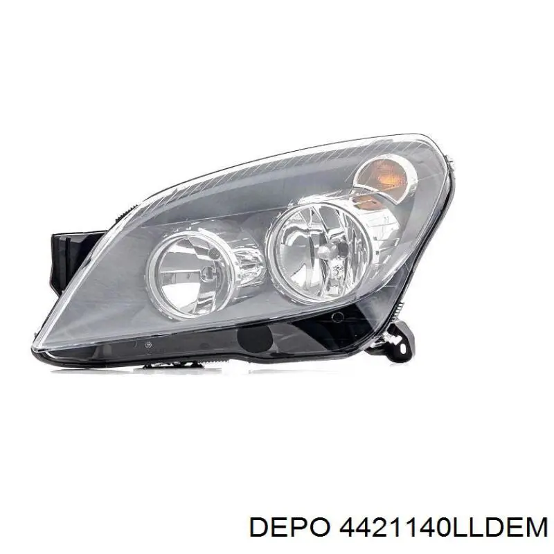 Do koszyka 4421140LLDEM Depo/Loro/Abakus Reflektor lewy