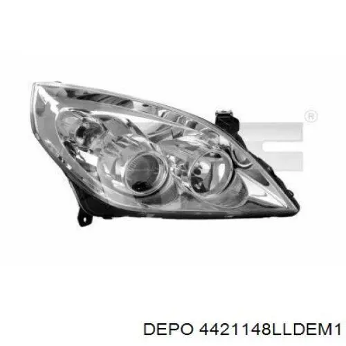 4421148LLDEM1 Depo/Loro/Abakus Reflektor lewy