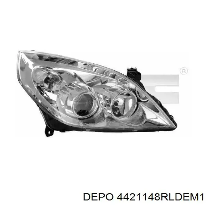 4421148RLDEM1 Depo/Loro/Abakus Reflektor prawy