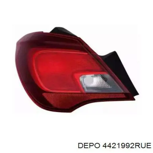 1222566 Opel Lampa zespolona tylna prawa zewnętrzna