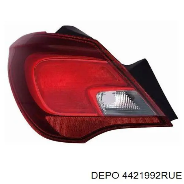 Lampa zespolona tylna prawa zewnętrzna Opel 39090648 cena, od 125,99 USD