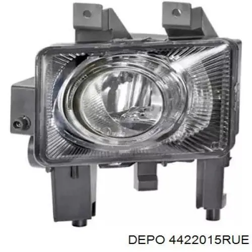 4422015RUE Depo/Loro/Abakus Lampa przeciwmgielna prawa