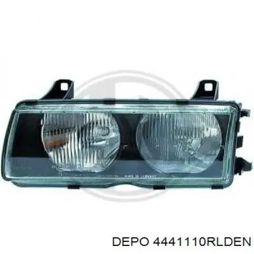 4441110RLDEN Depo/Loro/Abakus Reflektor prawy