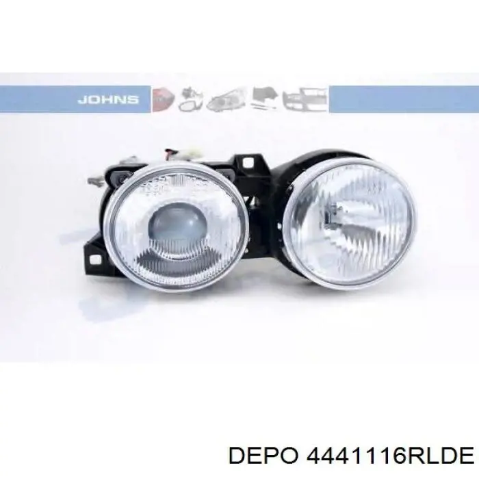 4441116RLDE Depo/Loro Reflektor prawy