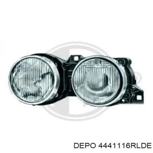 Reflektor prawy Depo/Loro 4441116RLDE cena, od 137,78 USD