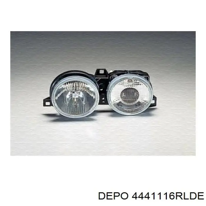 Do koszyka 4441116RLDE Depo/Loro Reflektor prawy