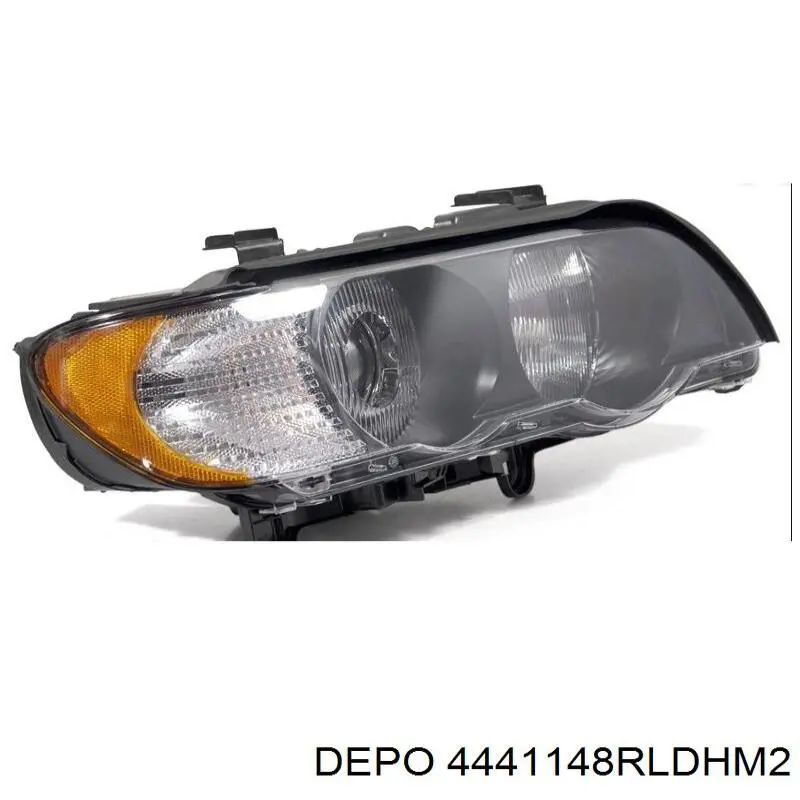 Reflektor prawy BMW X5 SUV (E53) (2000 - 2006) cena, od 286,31 USD