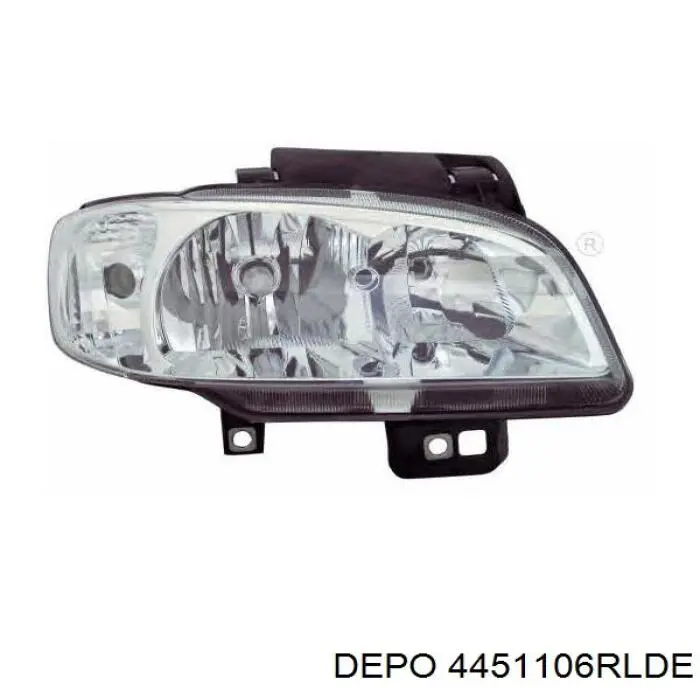 Reflektor prawy do Seat Ibiza I 021A