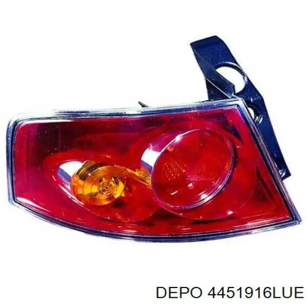 4451916LUE Depo/Loro/Abakus Lampa zespolona tylna lewa zewnętrzna