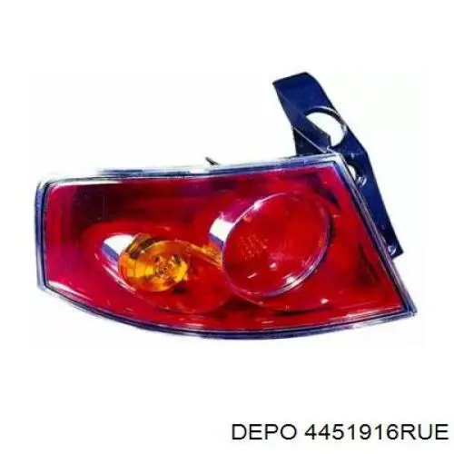 4451916RUE Depo/Loro/Abakus Lampa zespolona tylna prawa zewnętrzna