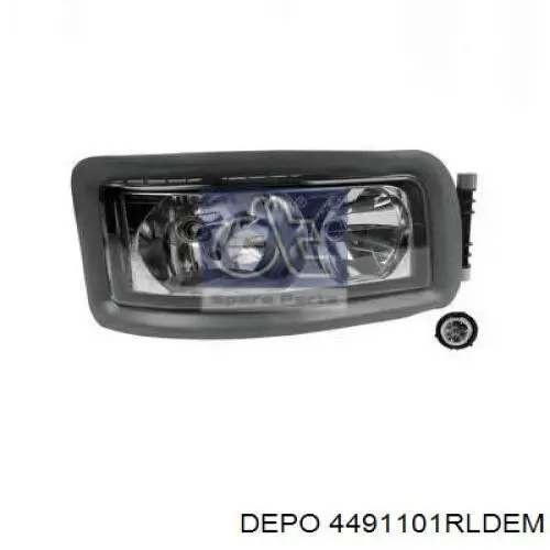 Reflektor prawy Depo/Loro/Abakus 4491101RLDEM cena, od 133,43 USD