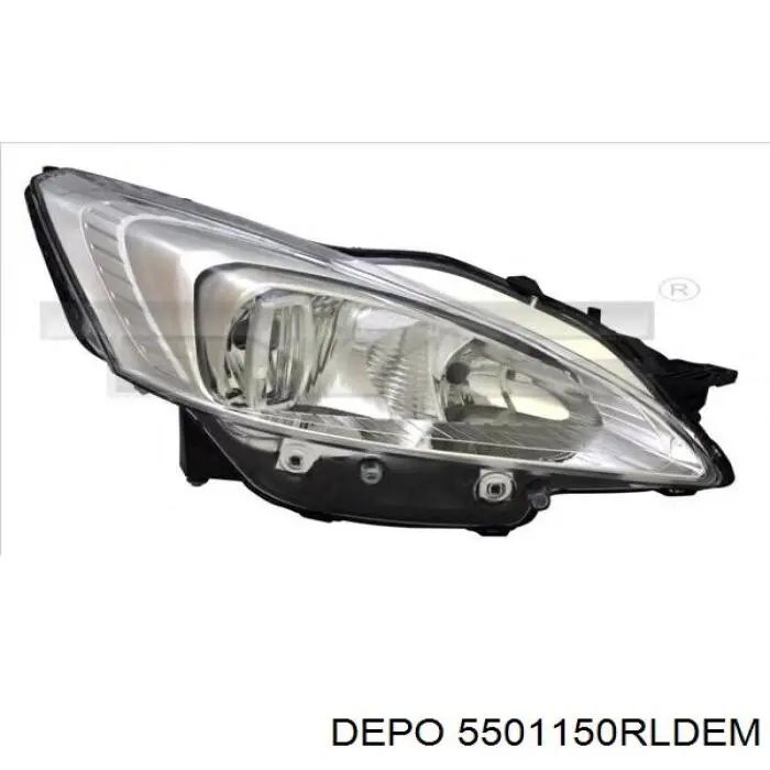 Reflektor prawy VALEO 044528 cena, od 275,41 USD