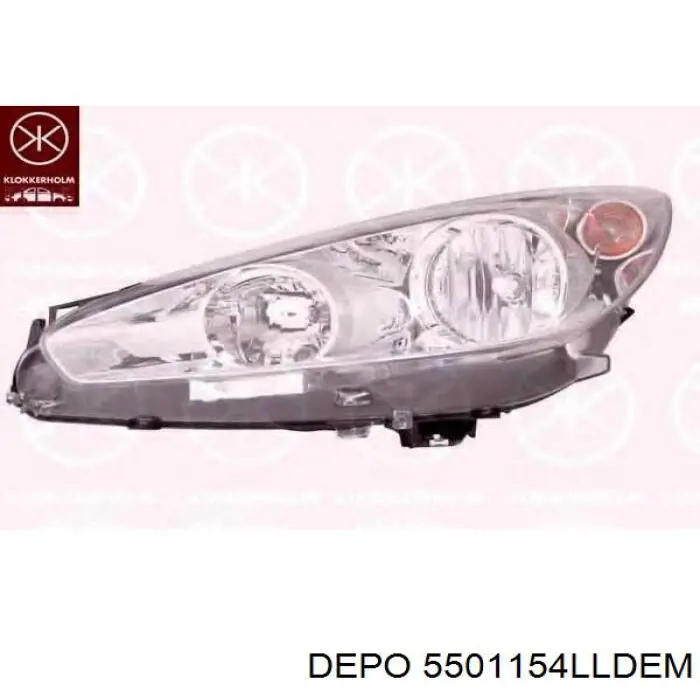 Reflektor lewy VALEO 044744 cena, od 169,38 USD