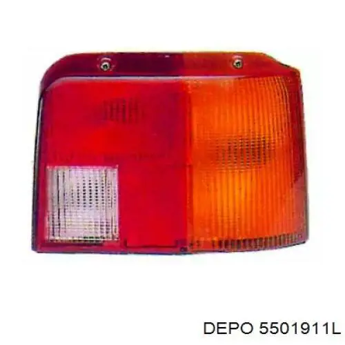 Lampa zespolona tylna lewa Peugeot 205 I hatchback (741A, C) (1983 - 1987) cena, od 69,83 USD