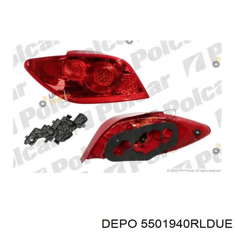 Do koszyka LLE961 Magneti Marelli Lampa zespolona tylna prawa