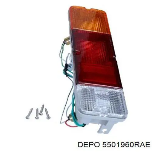 Do koszyka 6351LY Peugeot/Citroen Lampa zespolona tylna prawa zewnętrzna