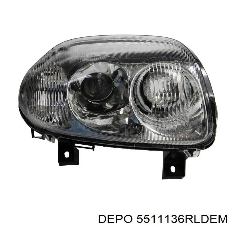 Do koszyka 5511136RLDEM Depo/Loro Reflektor prawy