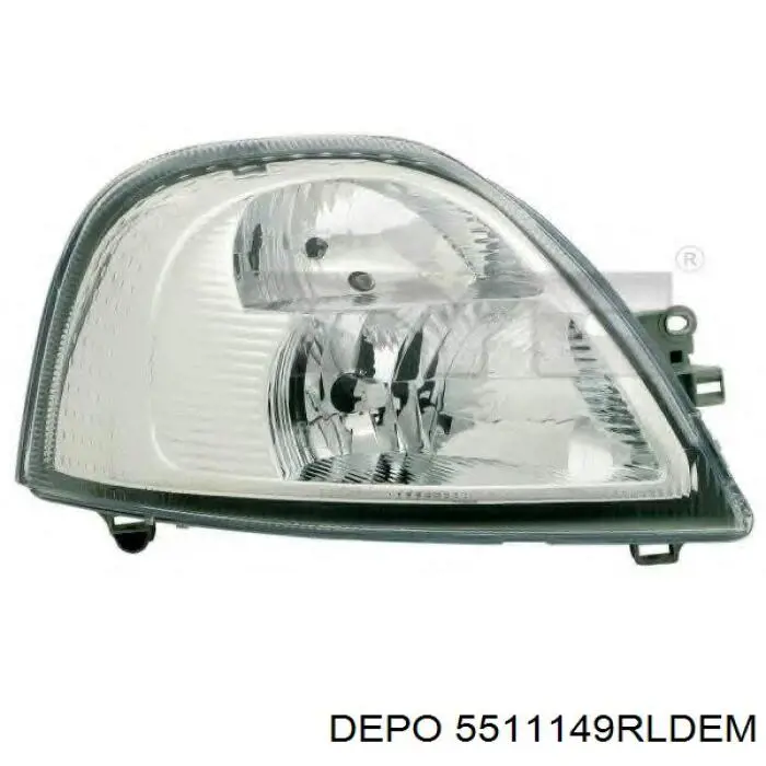 Reflektor prawy Depo/Loro/Abakus 5511149RLDEM cena, od 115,03 USD