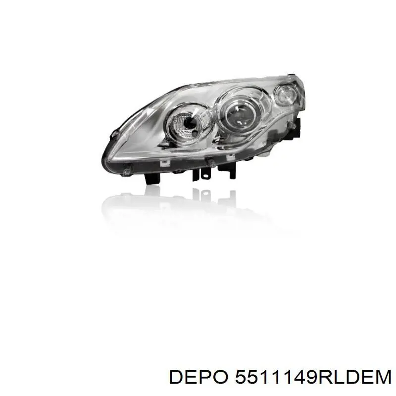 5511149RLDEM Depo/Loro/Abakus Reflektor prawy