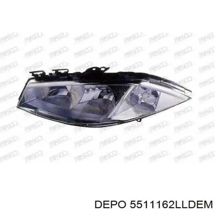 Reflektor lewy Depo/Loro/Abakus 5511162LLDEM cena, od 138,29 USD