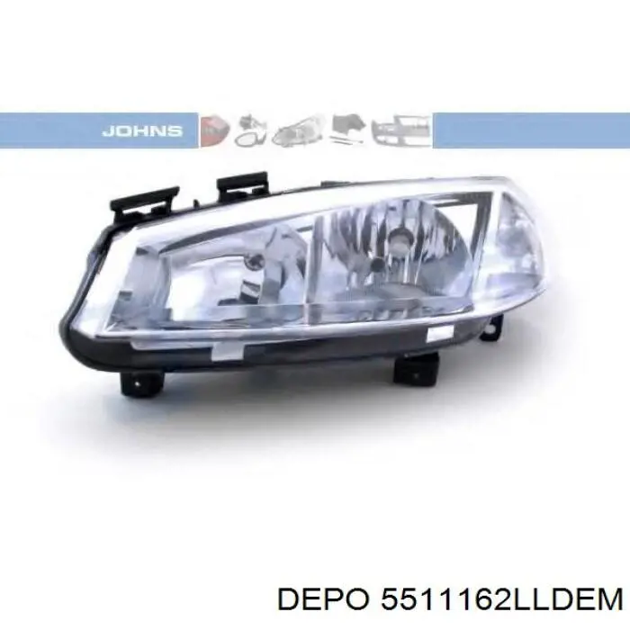 5511162LLDEM Depo/Loro/Abakus Reflektor lewy