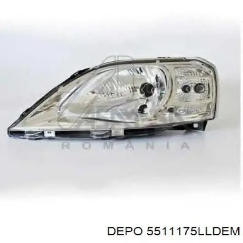 5511175LLDEM Depo/Loro/Abakus Reflektor lewy