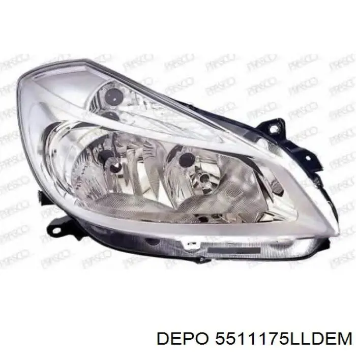 Do koszyka 5511175LLDEM Depo/Loro/Abakus Reflektor lewy