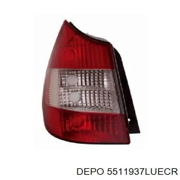 Do koszyka 6071881E Polcar Lampa zespolona tylna lewa