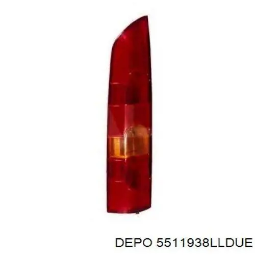 5511938LLDUE Depo/Loro/Abakus Lampa zespolona tylna lewa