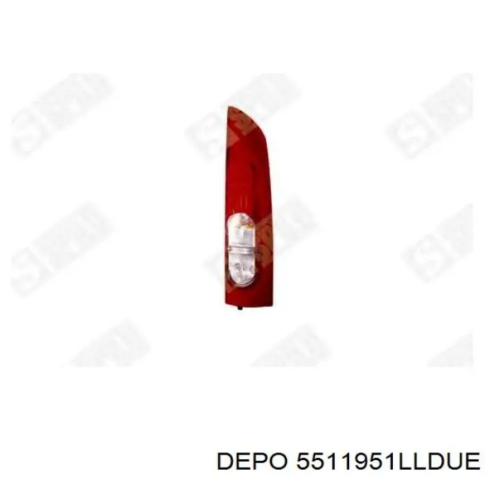 Do koszyka 110001016 TYC Lampa zespolona tylna prawa