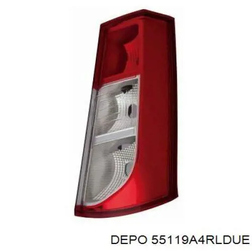 Lampa zespolona tylna prawa Renault (RVI) 265500284R cena, od 80,34 USD