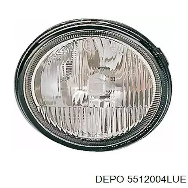 5512004LUE Depo/Loro/Abakus Lampa przeciwmgielna lewa
