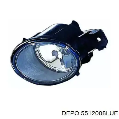 5512008LUE Depo/Loro/Abakus Lampa przeciwmgielna lewa