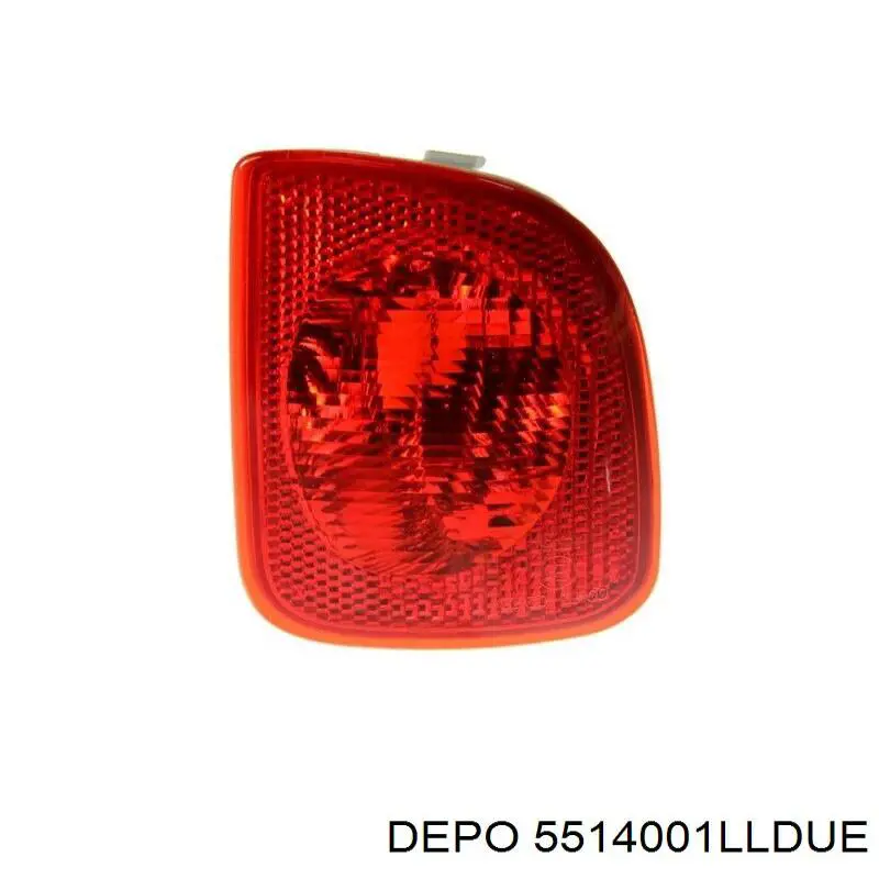 Przednia lampa przeciwmgielna tylna lewa Depo/Loro/Abakus 5514001LLDUE cena, od 26,68 USD