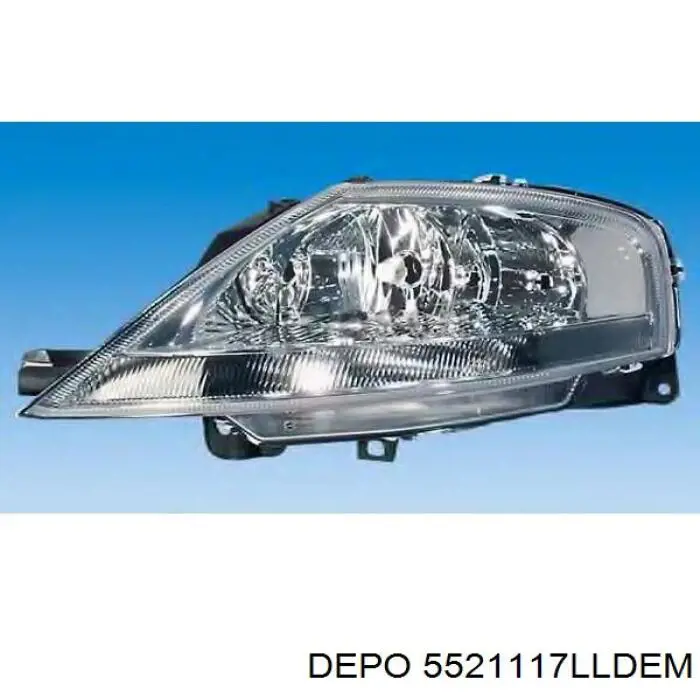 Reflektor lewy do Citroen C3 I FC