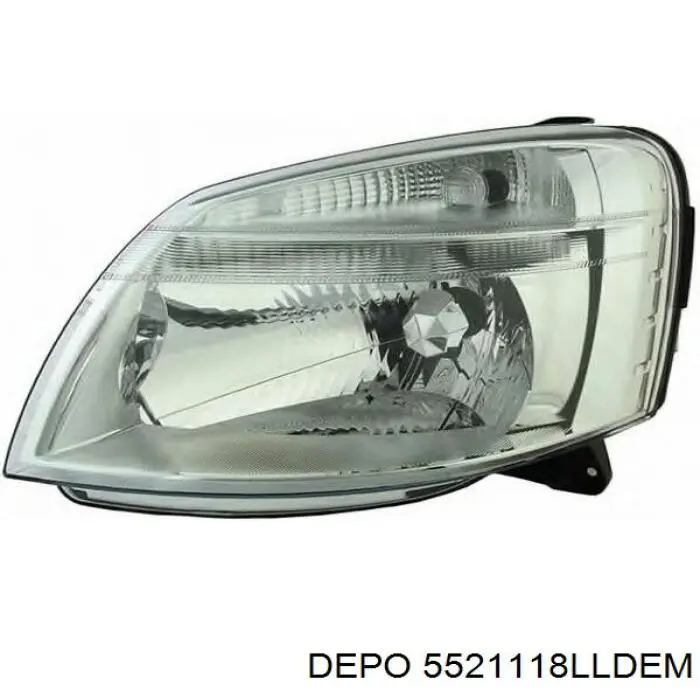 5521118LLDEM Depo/Loro/Abakus Reflektor lewy