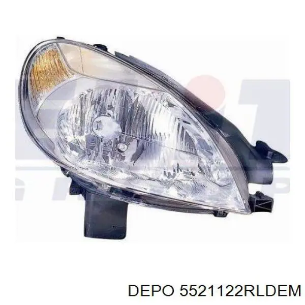 Do koszyka 89310180 Peugeot/Citroen Reflektor prawy