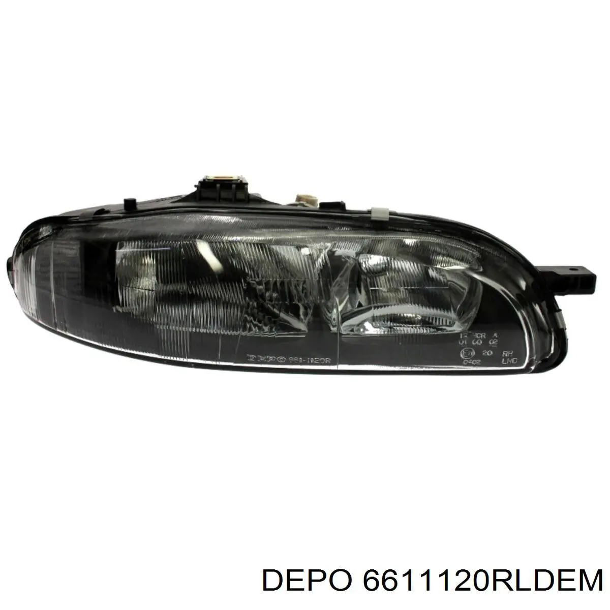 Do koszyka 88201558 Fiat/Alfa/Lancia Reflektor prawy