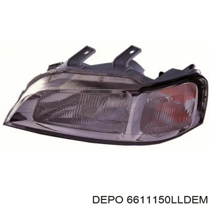 Do koszyka 6611150LLDEM Depo/Loro/Abakus Reflektor lewy