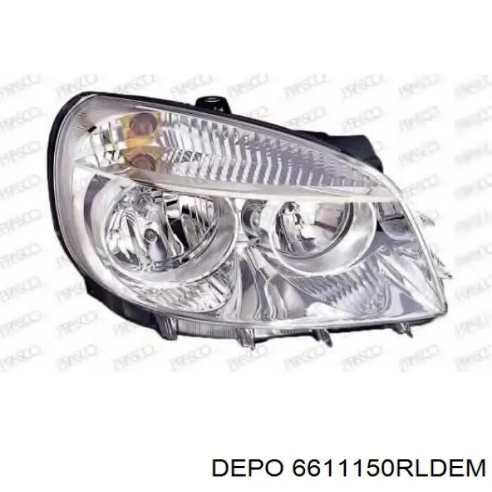 6611150RLDEM Depo/Loro Reflektor prawy