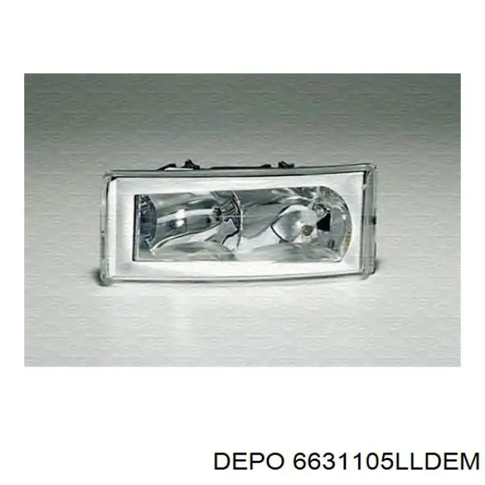 Reflektor lewy Depo/Loro/Abakus 6631105LLDEM cena, od 100,63 USD