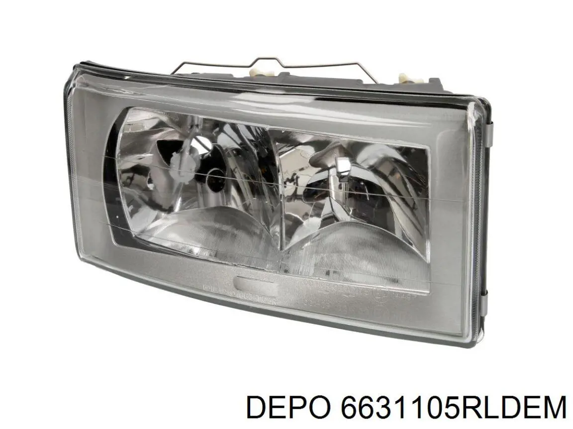 Reflektor prawy Depo/Loro/Abakus 6631105RLDEM cena, od 109,73 USD