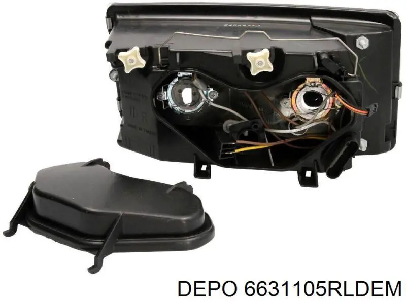 6631105RLDEM Depo/Loro/Abakus Reflektor prawy