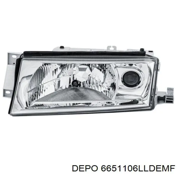 6651106LLDEMF Depo/Loro/Abakus Reflektor lewy