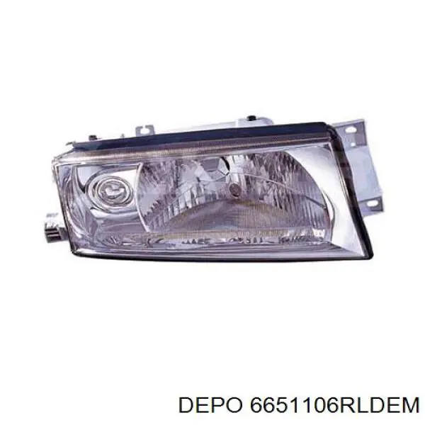 6651106RLDEM Depo/Loro/Abakus Reflektor prawy