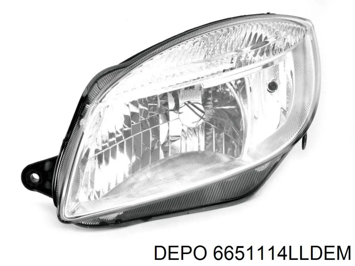 6651114LLDEM Depo/Loro/Abakus Reflektor lewy